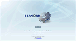Desktop Screenshot of berhord.com